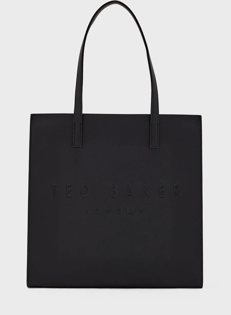 Ted Baker Soocon Crosshatch Large Tote Bag